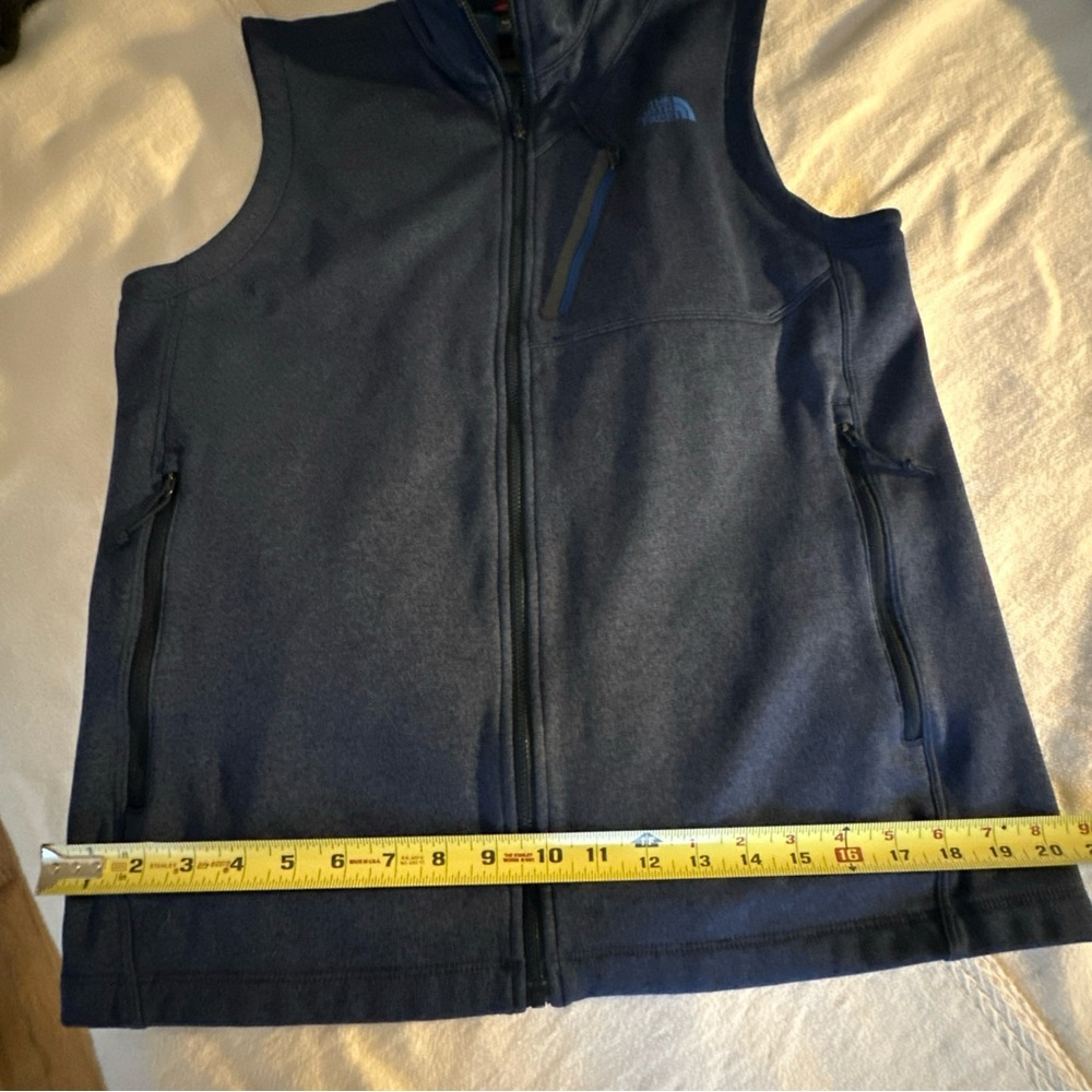 The North Face Men's Blue Fleece Vest Mens Sz medium - Picture 7 of 10